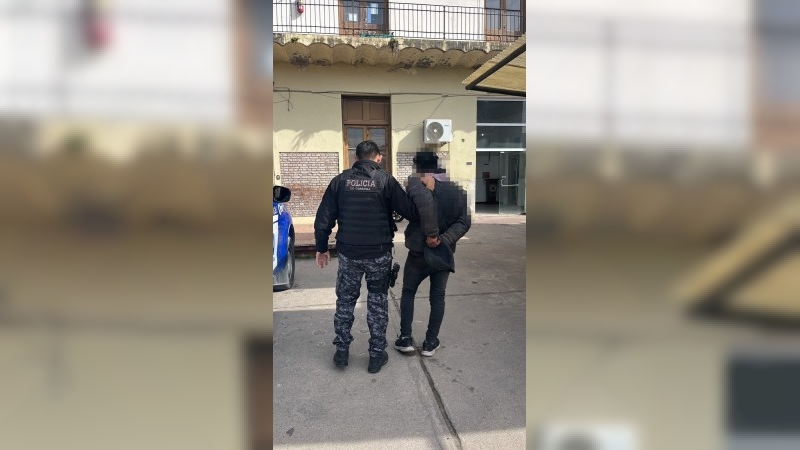 Aprehendieron a un hombre acusado de sustraer elementos en instalaciones ferroviarias