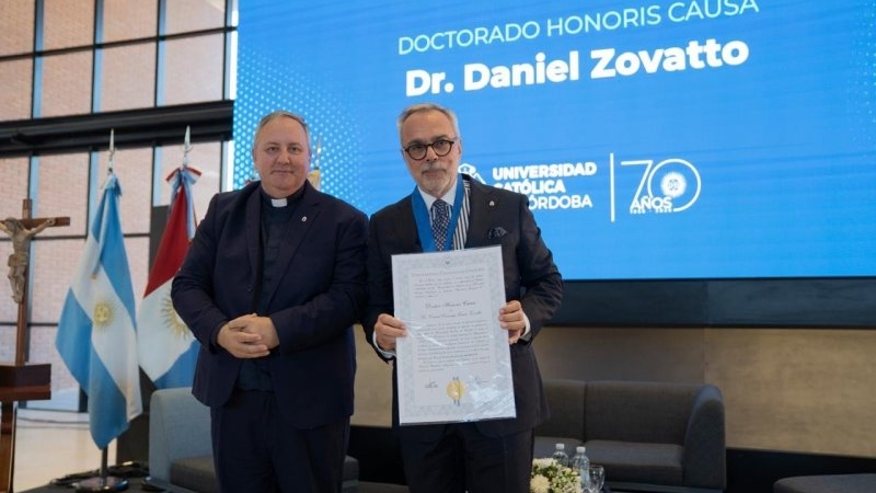 Doctorado honoris causa al Dr. Daniel Zovatto