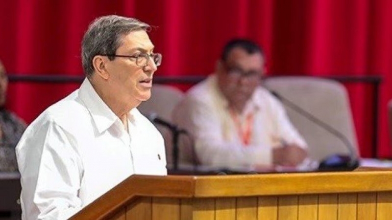 Canciller cubano aseguró que las sanciones de Estados Unidos buscan afectar la economía de la isla