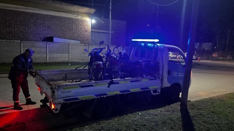 Secuestraron tres motocicletas durante un control vehicular en San Francisco