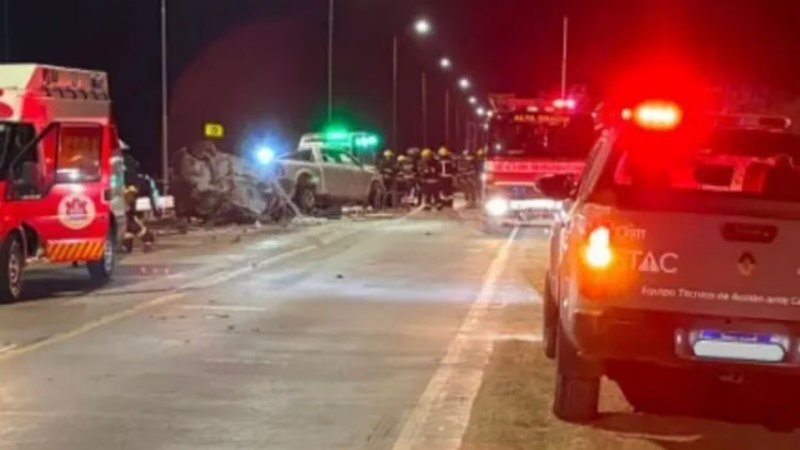 Choque tr&aacute;gico en C&oacute;rdoba: cuatro fallecidos en un accidente en Alta Gracia