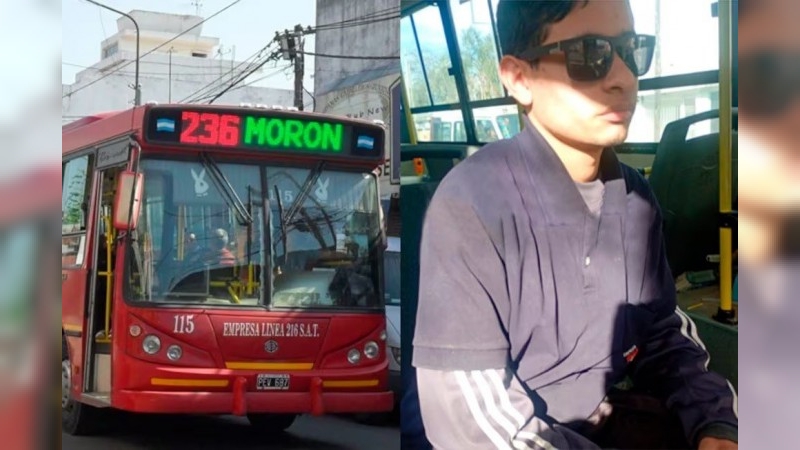 Un hombre robó un colectivo, siguió el recorrido y subió pasajeros hasta que chocó