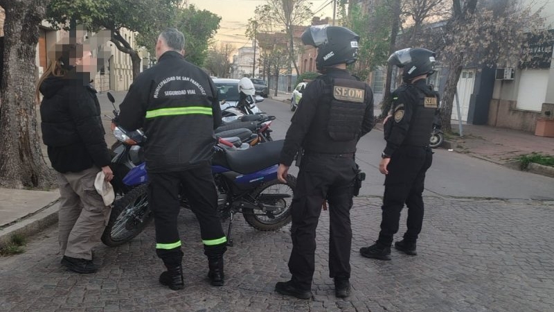 Secuestraron 19 motocicletas durante un operativo de control vehicular en San Francisco