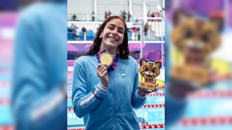 Malena Santill&aacute;n volvi&oacute; a hacer historia y se qued&oacute; con el oro en los Odesur