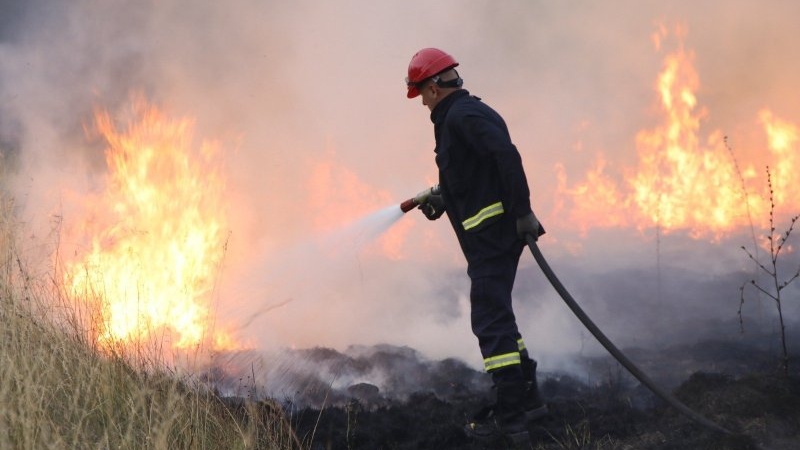 Contin&uacute;a el riesgo extremo de incendios forestales en toda la provincia