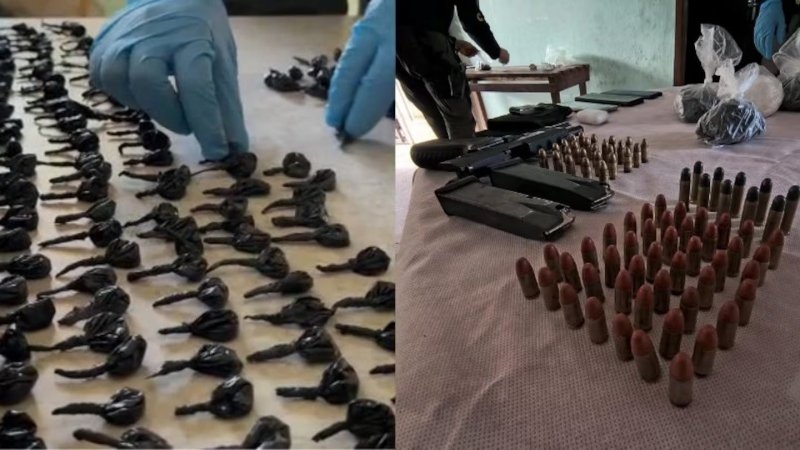 Allanaron una casa en Arg&uuml;ello por un tiroteo y encontraron 900 dosis de coca&iacute;na