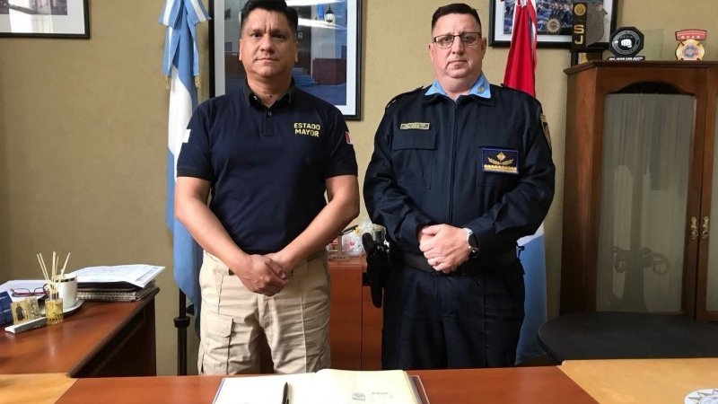 Asumió el nuevo director de la Unidad Regional Departamental San Justo