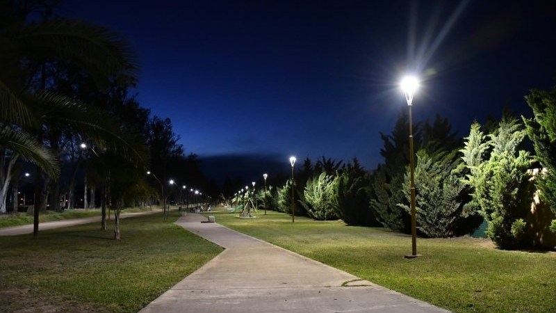 San Francisco complet&oacute; la modernizaci&oacute;n del alumbrado LED en el loteo Palmares III