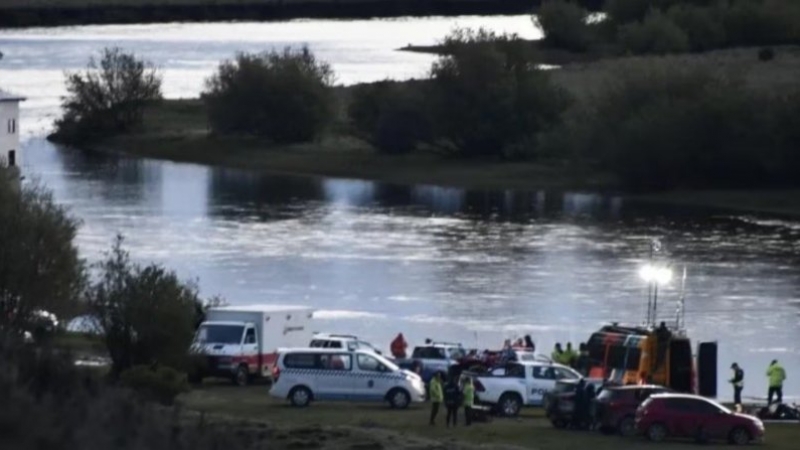 Encontraron los cuerpos de los dos hermanos que fueron arrastrados por la corriente de un r&iacute;o en Santa Cruz